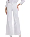 Nydj Petite Mia Palazzo Jeans In Optic White In White