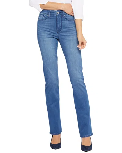 Nydj Seamless High-rise Slim Bootcut Amour Jean In Blue