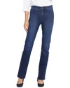 Nydj Petite Seamless High-rise Slim Bootcut Marvelous Jean In Blue