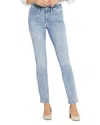 Nydj Sheri High Rise Slim Leg Jeans In Haley In Light Wash