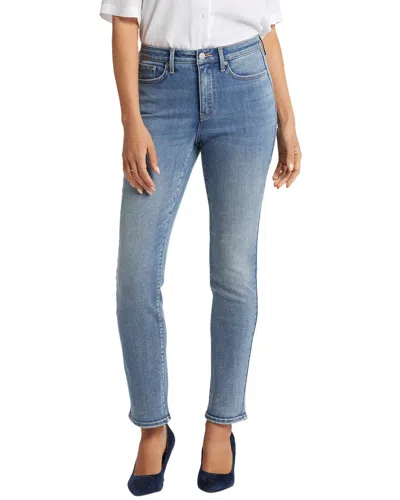 Nydj Petite Sheri Indigo Stream Slim Jean In Blue