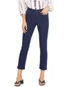 Nydj High Waist Ankle Relaxed Straight Leg Jeans