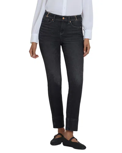 Nydj Petite Sheri Paris Lights Slim Jean In Black