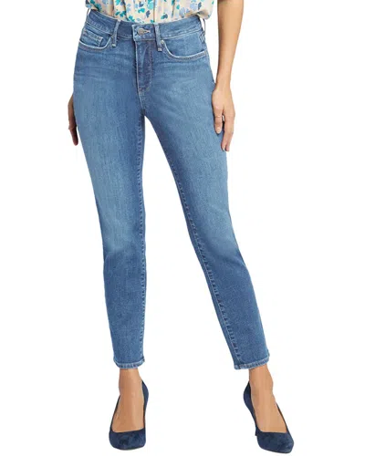 Nydj Petite Sheri Stargazer Slim Ankle Jean In Blue