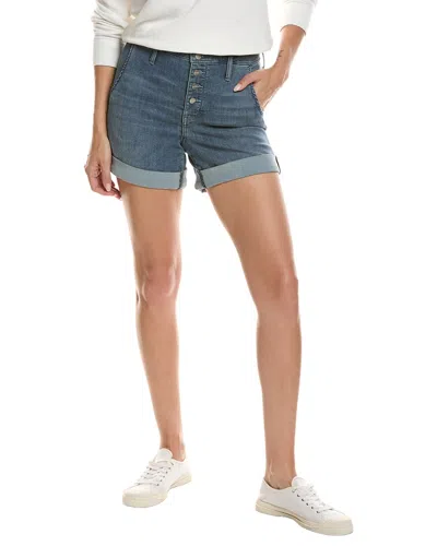 Nydj Petite Short Horizon Short In Blue