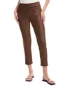 Nydj Petite Suede Black Legging Jean In Brown