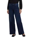 Nydj Petite Teresa Ink Skyline Wide Leg Jean In Blue