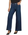 Nydj Petite Teresa Midnight Breeze Wide Leg Jean In Blue