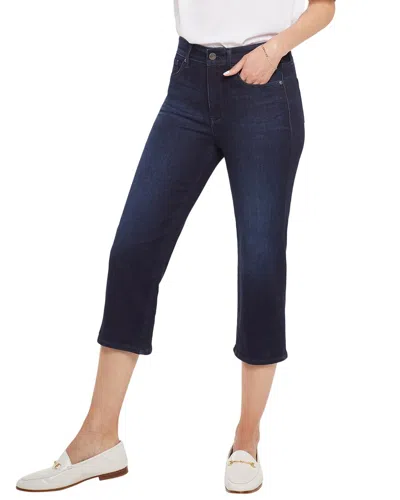 Nydj Petite Thigh Rapture Shaper Straight Jean In Blue