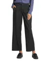 Nydj Teresa High Waist Pleat Wide Leg Ankle Jeans In Eternity