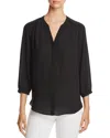 Nydj Pintuck Back Blouse In Black
