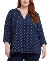 Nydj Semisheer Pintuck Blouse