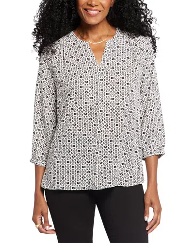 NYDJ NYDJ PINTUCK BLOUSE
