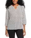 Nydj Pintuck Blouse In Thalia