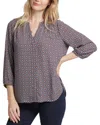 Nydj Pintuck-back Blouse