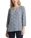 Nydj Pintuck Blouse