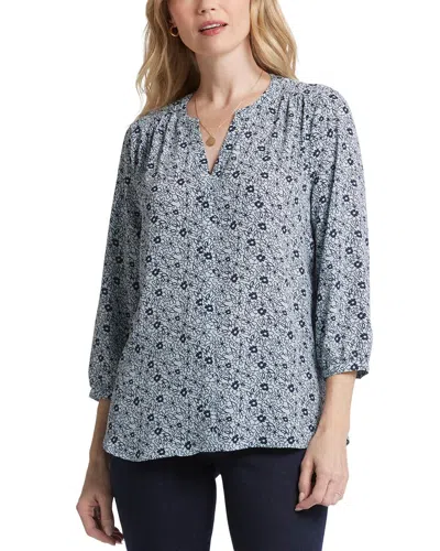 NYDJ NYDJ PINTUCK BLOUSE