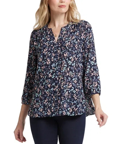 NYDJ NYDJ PINTUCK BLOUSE
