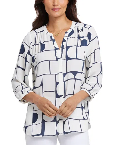 NYDJ PINTUCK BLOUSE