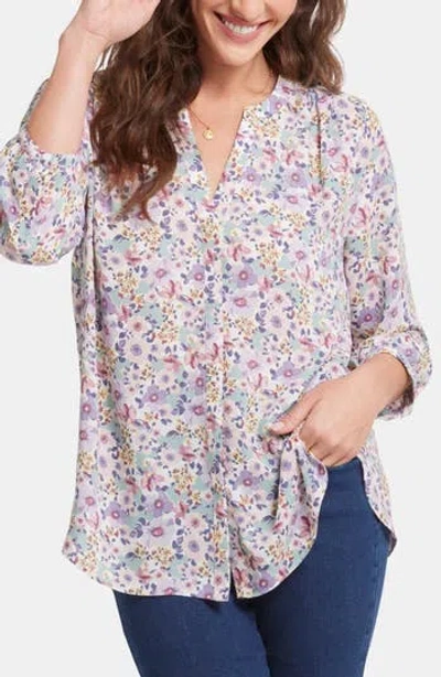NYDJ NYDJ PINTUCK BLOUSE