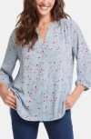 Nydj Plus Size Pintuck Blouse
