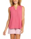Nydj Pintuck Blouse In Watermelon