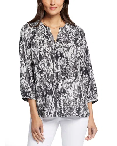 Nydj Pintuck Blouse In Alejandra