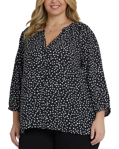 NYDJ PINTUCK BLOUSE
