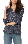 Nydj Pintuck Blouse In Giona Geo