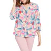 Nydj Pintuck Blouse In Graceway