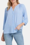 Nydj Pintuck Blouse In Jordon