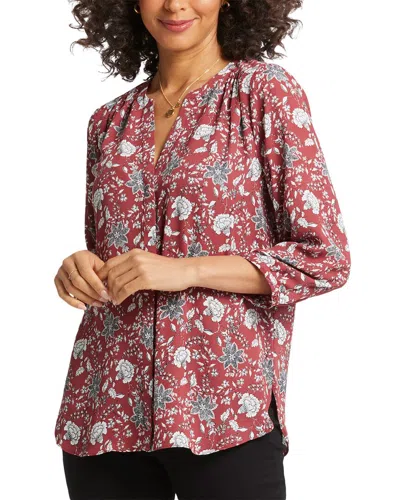 NYDJ PINTUCK BLOUSE