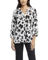 Nydj Pintuck Blouse In Multi