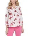 Nydj Pintuck Top In Multi