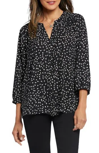 NYDJ NYDJ PINTUCK BLOUSE