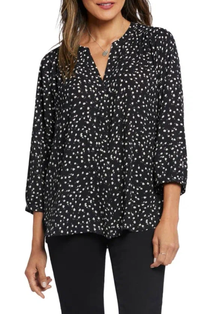 Nydj Pintuck Blouse In Picadia