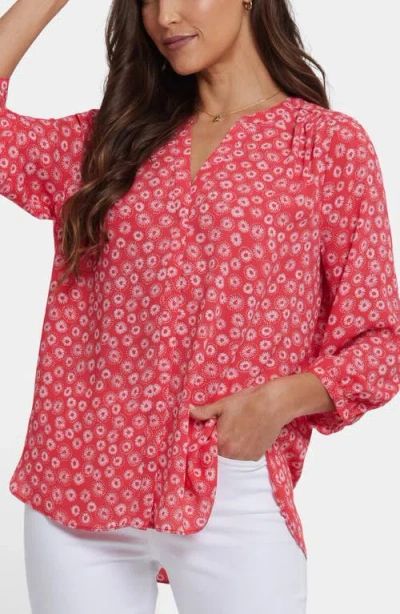 NYDJ NYDJ PINTUCK TOP