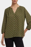 Nydj Pintuck Top