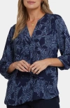 Nydj Pintuck Top