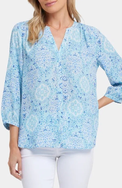 NYDJ NYDJ PINTUCK TOP