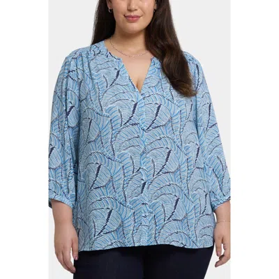 NYDJ NYDJ PINTUCK TOP