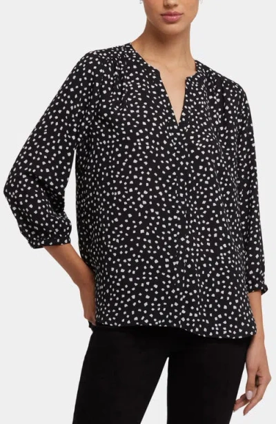 NYDJ NYDJ PINTUCK TOP