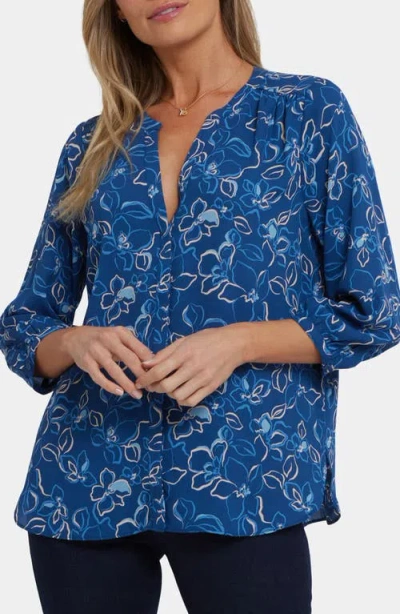 NYDJ NYDJ PINTUCK TOP