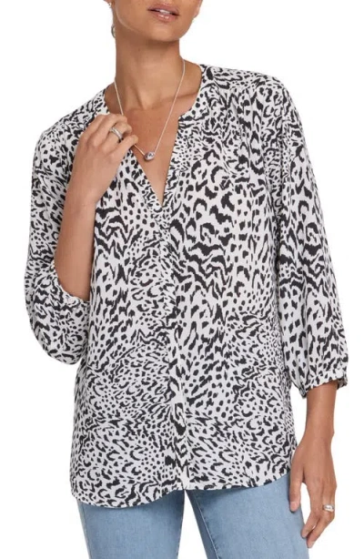 Nydj Pintuck Top In Multi