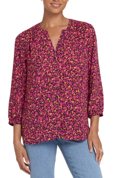 Nydj Pintuck Top In Multi