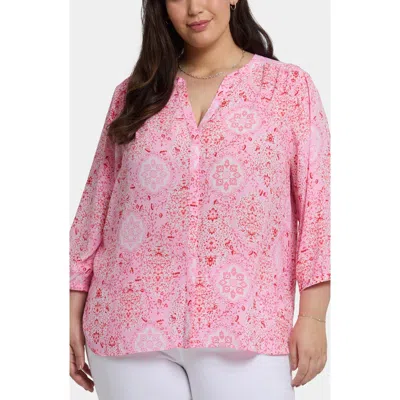 NYDJ NYDJ PINTUCK TOP