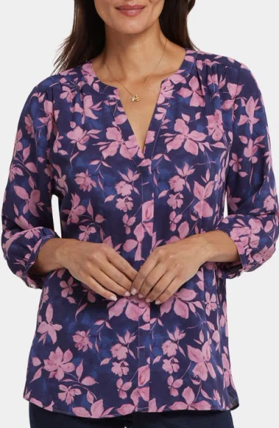 Nydj Pintuck Top In Multi