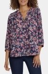 Nydj Pintuck Top In Multi