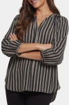 Nydj Pintuck Top In Multi