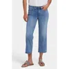 Nydj Piper Cool Embrace® Relaxed Crop Straight Leg Jeans In Blue